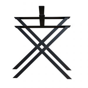 „X“ metalinės stalo kojos