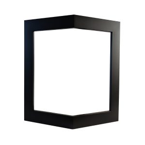 Metalinė baro koja „Lenktas stačiakampis“